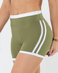 Shorts Dália Verde / Branco — foto 4