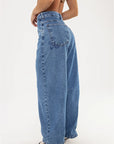 Calça Barrel Abelha Jeans — foto 8