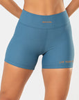 Shorts Perpetua Azul Jeans Canelado — foto 1