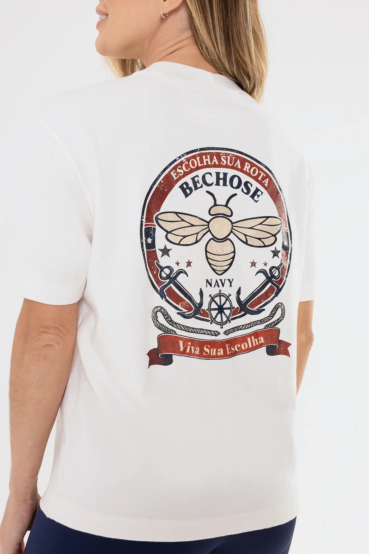 Camiseta Over 2.0 Navy — foto 2