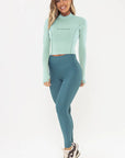 Blusa Margarida Verde Jade — foto 6