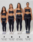 Legging Perpétua 4" Preto Absoluto — foto 4