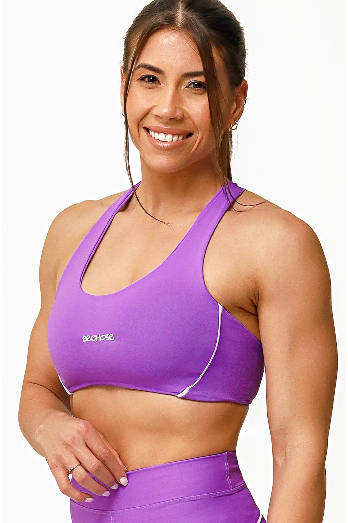 Top Aurora Violeta / Branco — foto 4
