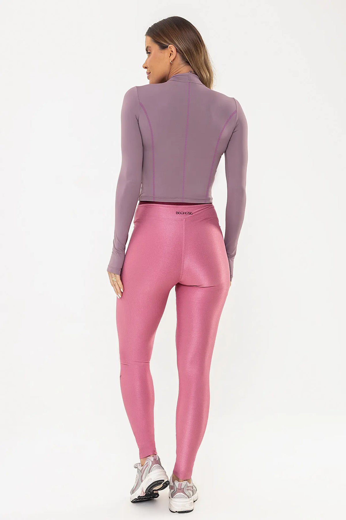 Blusa Margarida Rosa Satin — foto 7