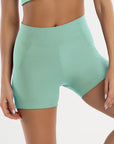Shorts Hibisco Verde Jade / Azul Marinho — foto 4