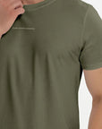 Camiseta Pima Carvalho Verde Croco — foto 4