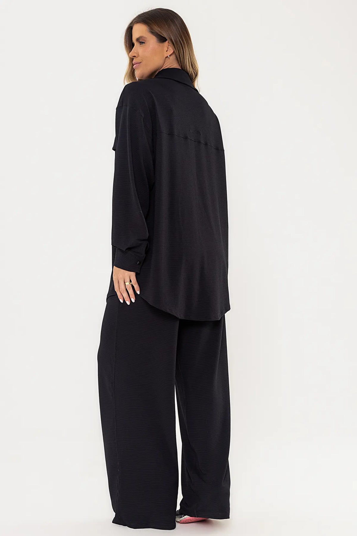 Camisa Violeta Preto — foto 8