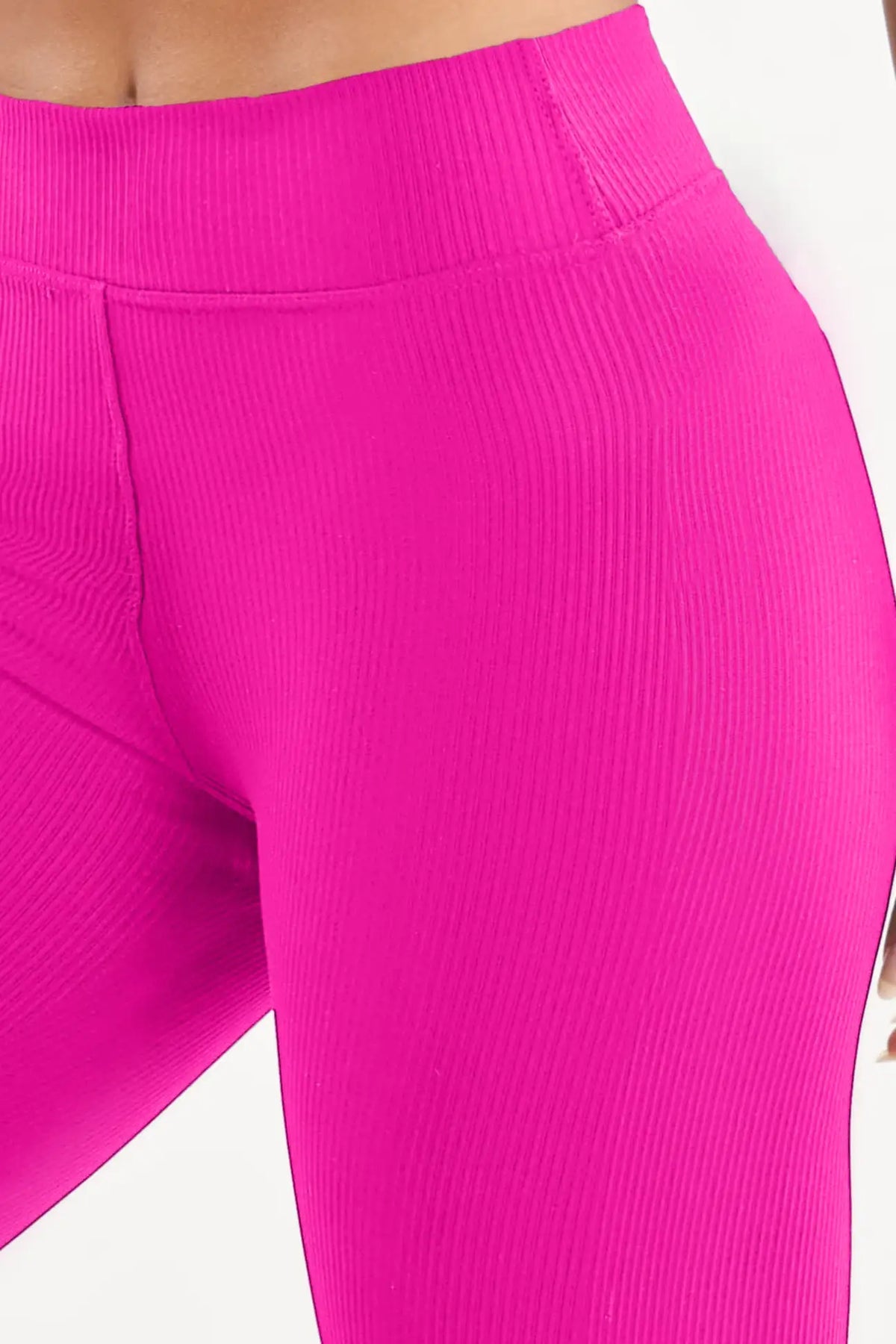 Legging Perpétua Rosa Pink Canelado — foto 3