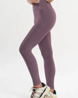 Legging Hibisco Rosa Satin — foto 4