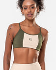 Top Jasmim Verde Exército /  Cream — foto 1