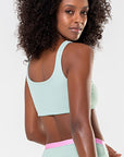 Top Amarílis Verde Jade / Rosa Sorvete Glow — foto 5
