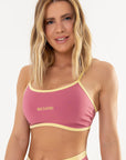Top Girassol Rose / Amarelo Manteiga — foto 1