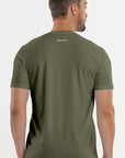 Camiseta Pima Carvalho Verde Croco — foto 2