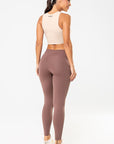 Legging Amarilis Castanho / Cream — foto 7