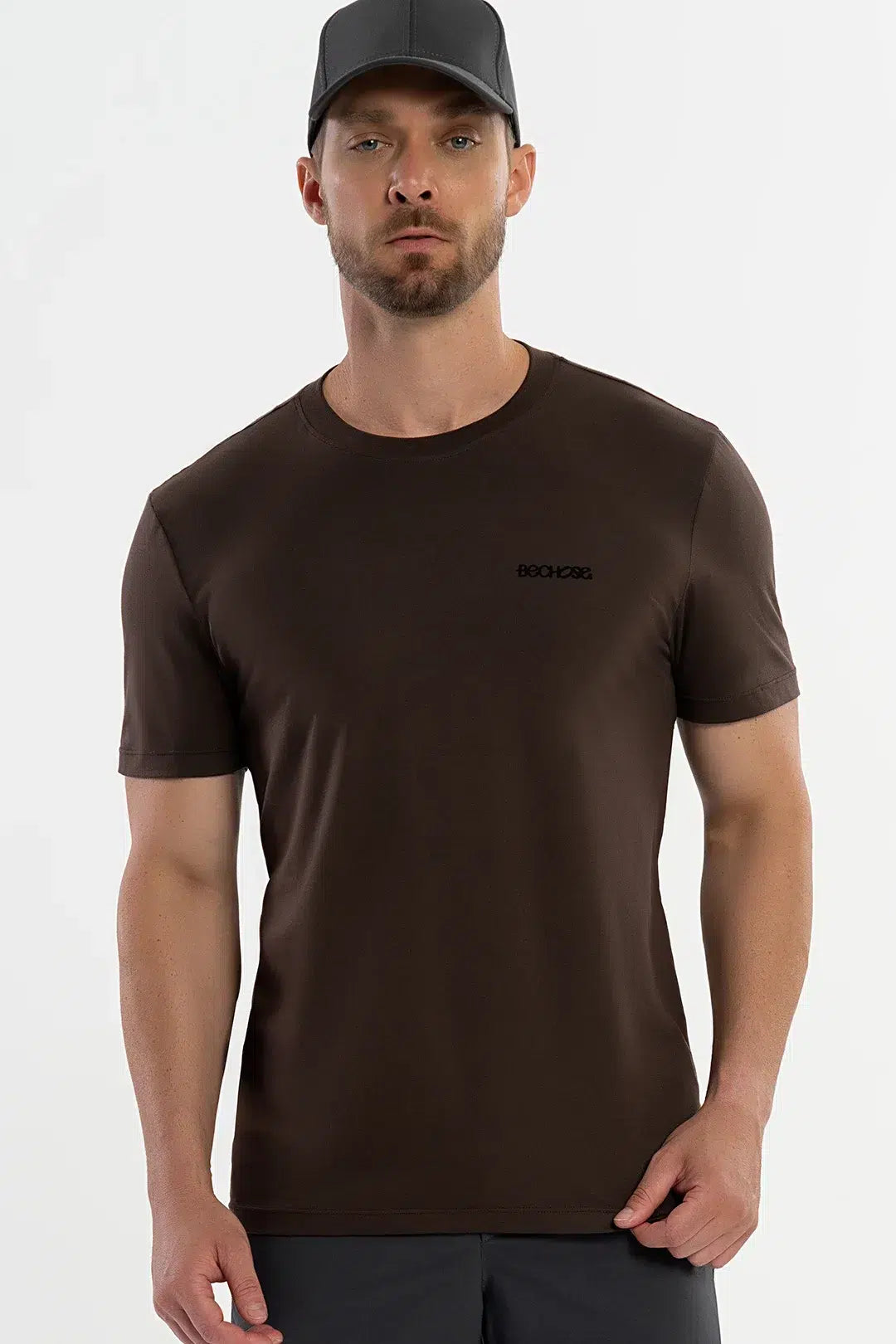 Camiseta Pima Carvalho Brown — foto 1