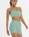 Shorts Lótus Verde Jade — foto 4