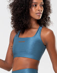 Top Lotus Azul Jeans Glow — foto 3