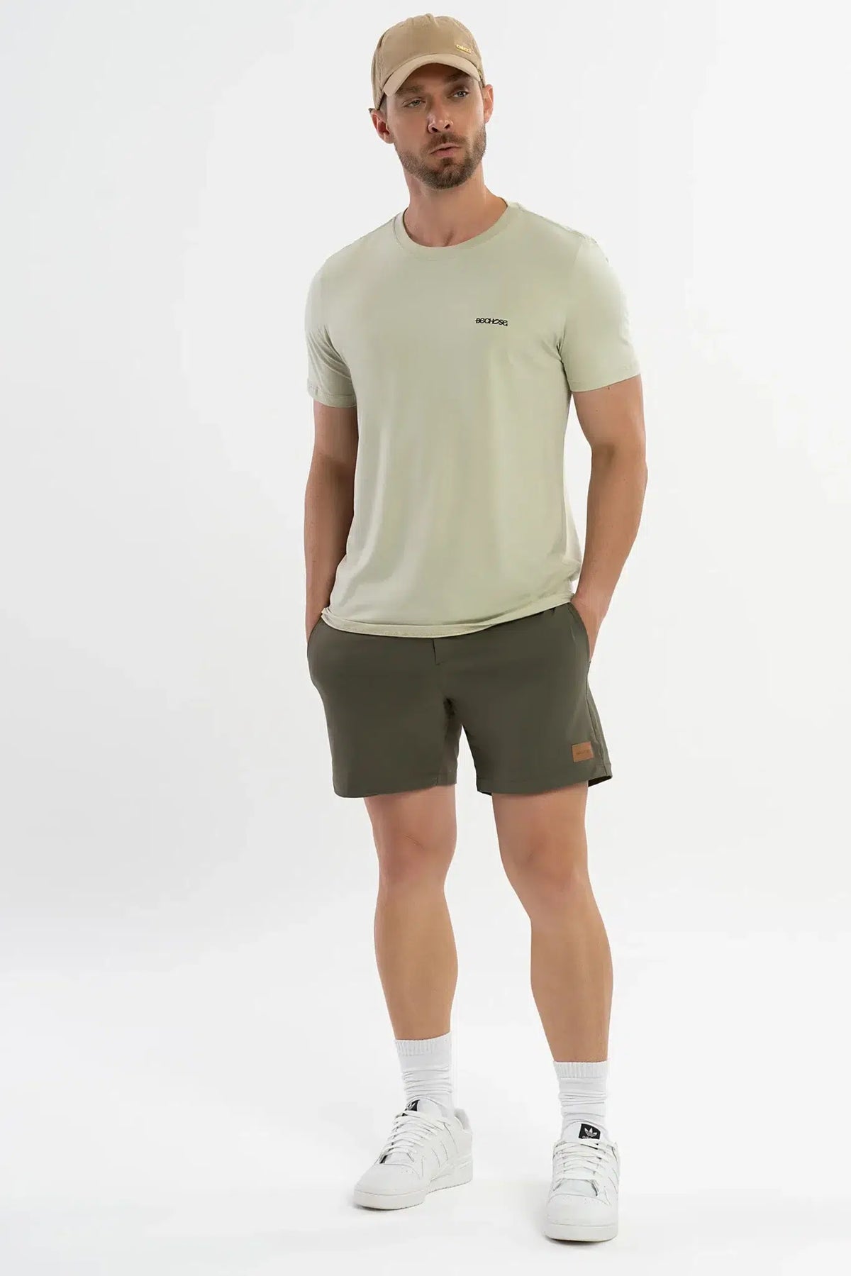 Camiseta Pima Carvalho Moss Gray — foto 5