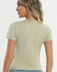 Blusa Pima Dália Moss Gray — foto 2