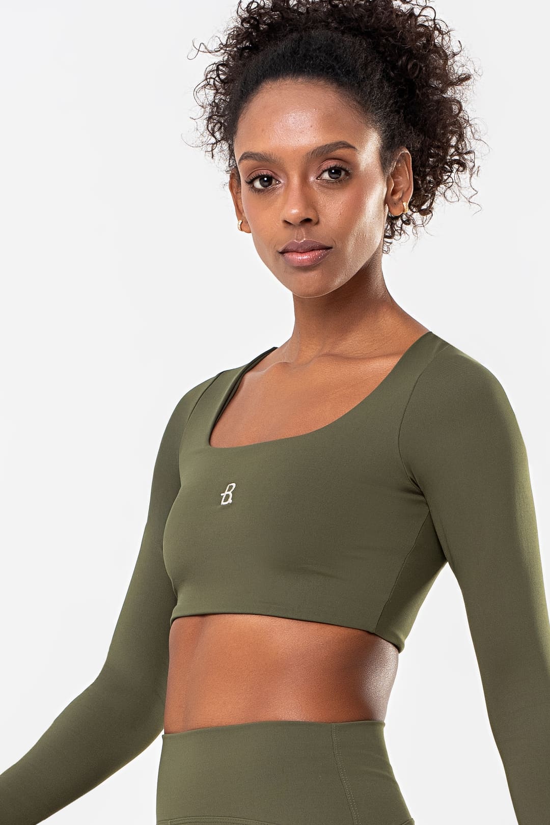 Cropped Lótus Verde Exército — foto 4
