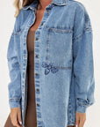 Jaqueta Abelha Jeans — foto 4
