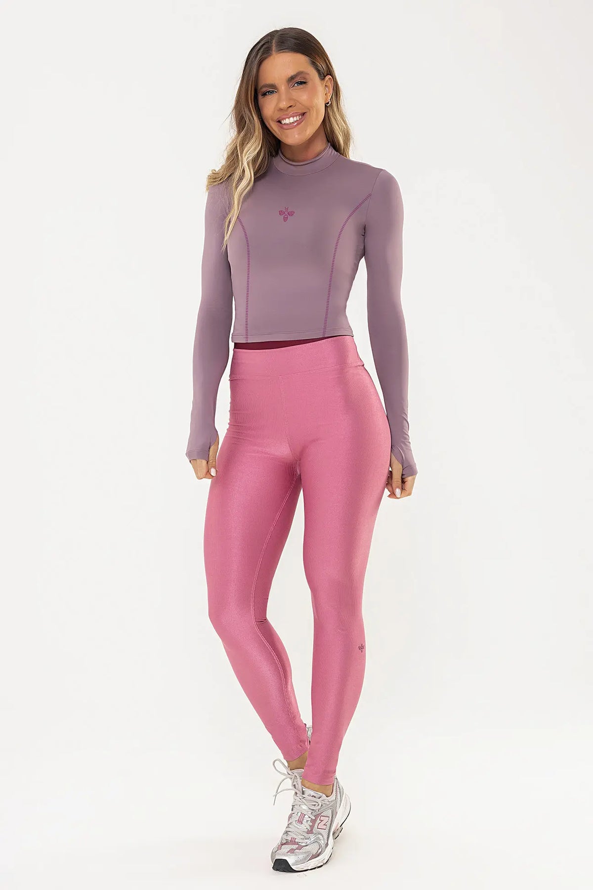 Blusa Margarida Rosa Satin — foto 6