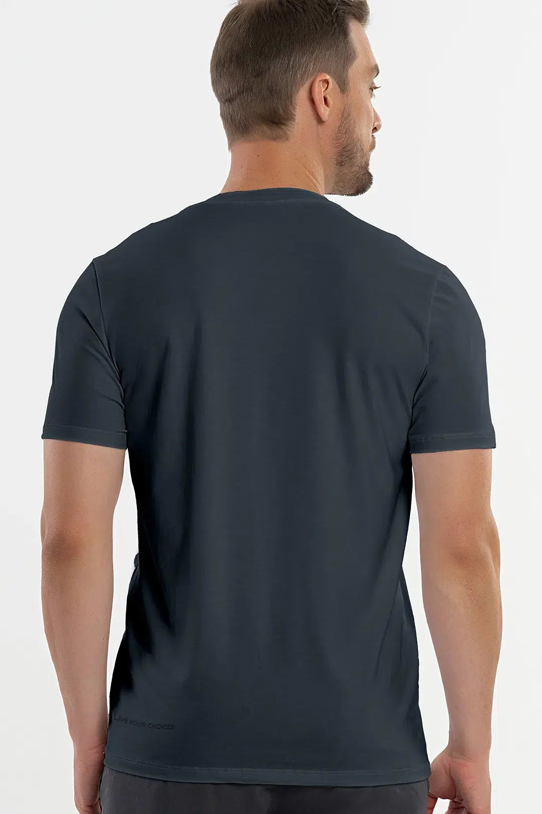 Camiseta Pima Carvalho Chumbo — foto 2