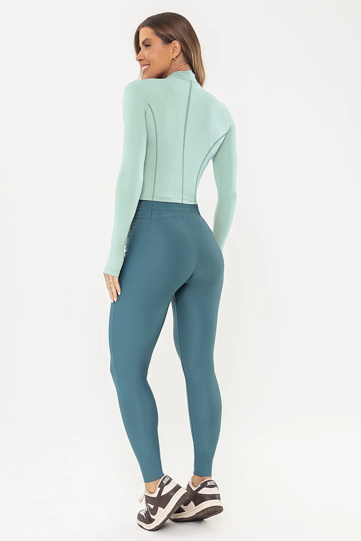 Blusa Margarida Verde Jade — foto 7