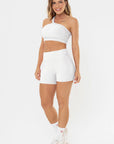 Shorts Lótus 2.0 Branco Canelado — foto 5