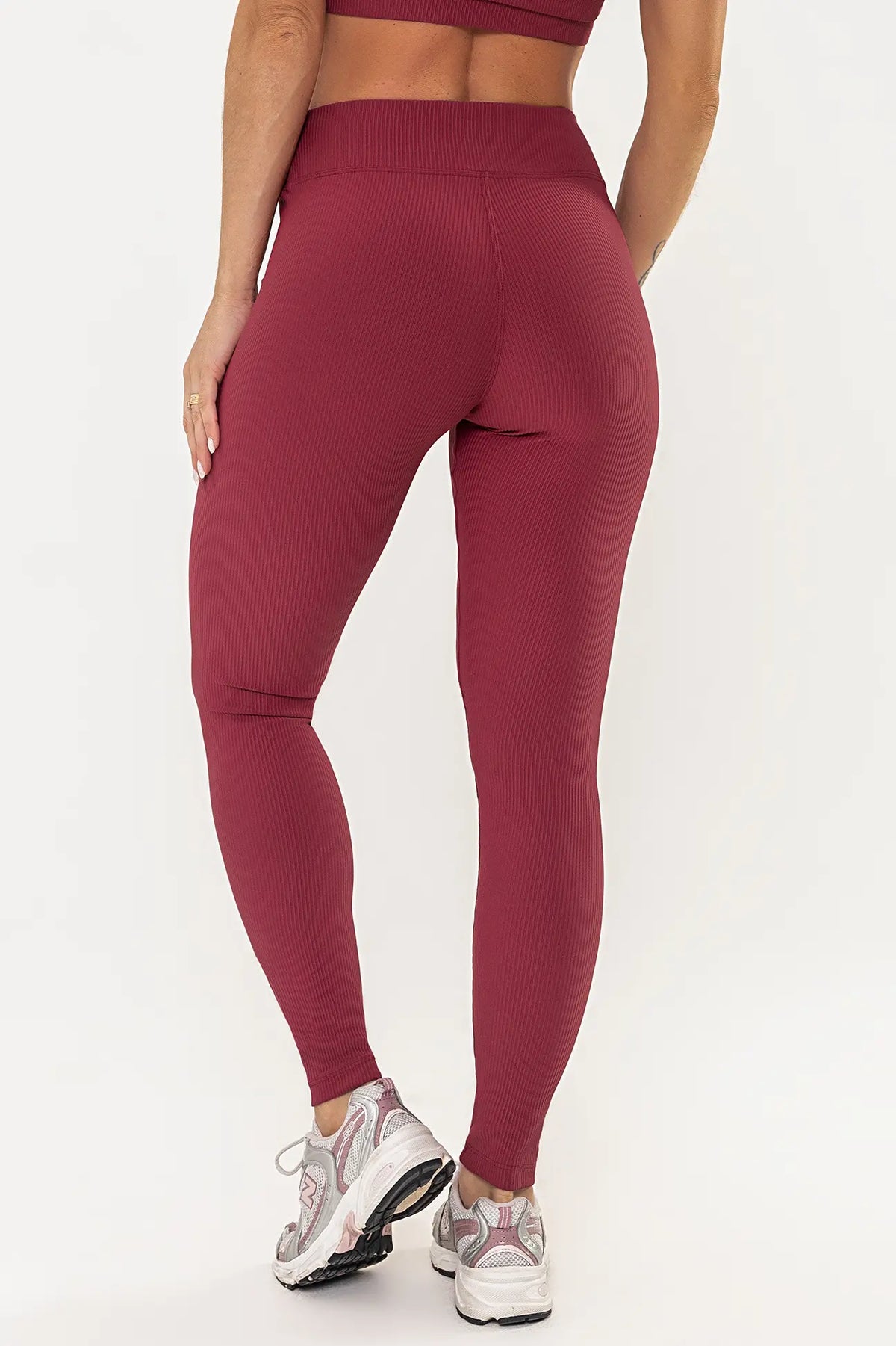 Legging Perpétua Cranberry Canelado — foto 2