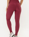 Legging Perpétua Cranberry Canelado — foto 2