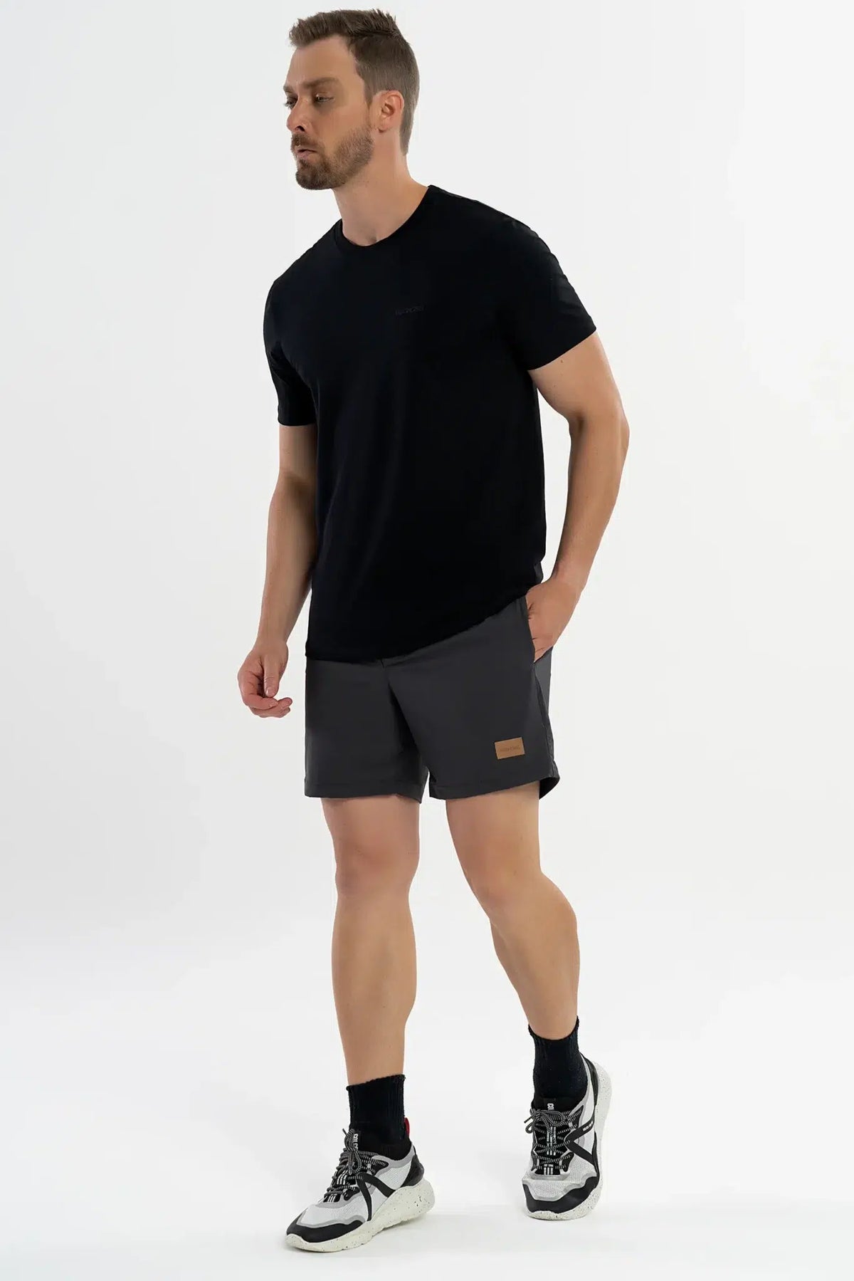 Camiseta Pima Carvalho Preto — foto 5