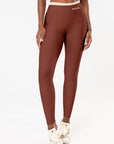 Legging Amarilis Marrom / Cream — foto 1