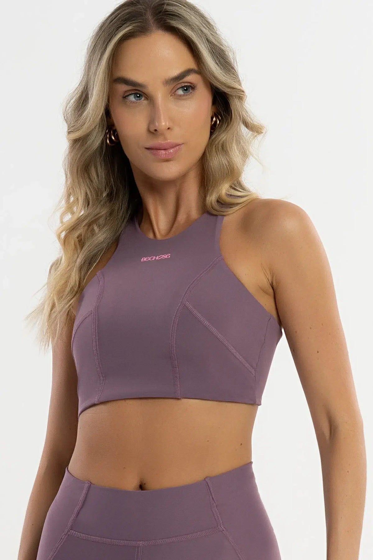 Top Hibísco Rosa Satin — foto 1