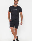 Camiseta Dry Bchose Preto / Cinza — foto 4