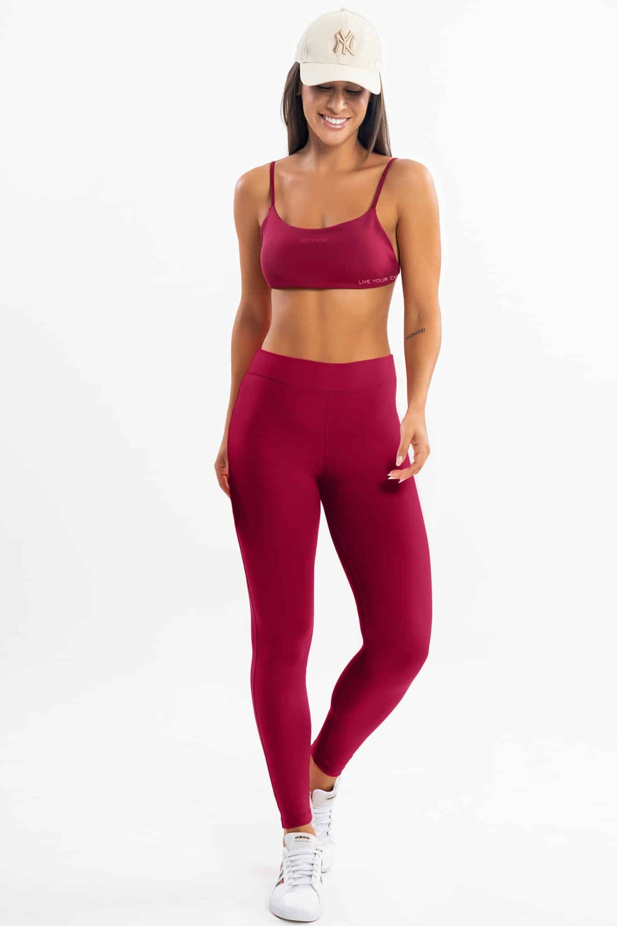 Legging Peônia Bordô — foto 5