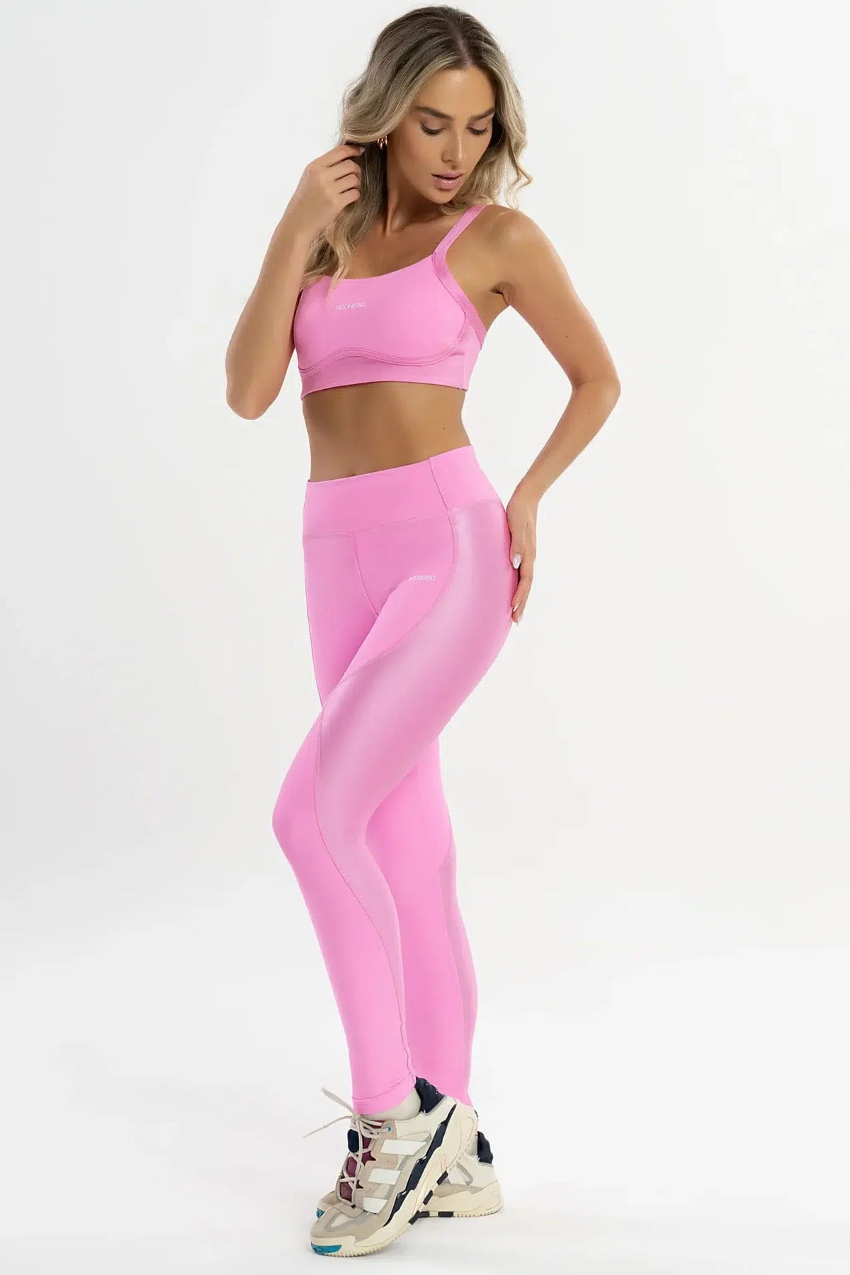 Legging Orquídea Rosa Sorvete / Glow — foto 5