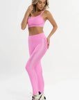 Legging Orquídea Rosa Sorvete / Glow — foto 5