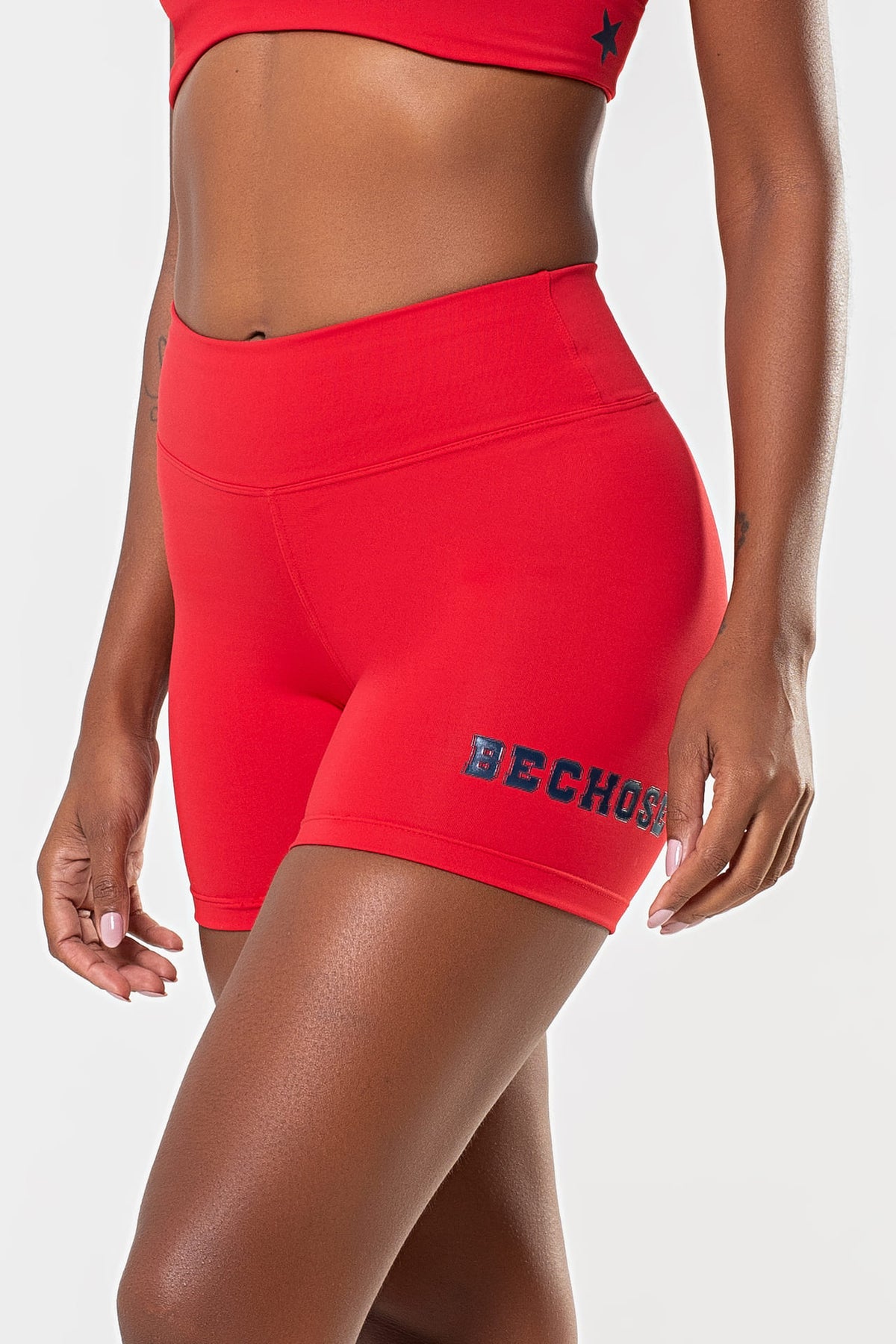 Shorts Perpétua Vermelho College — foto 4