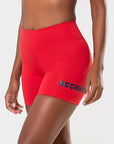 Shorts Perpétua Vermelho College — foto 4