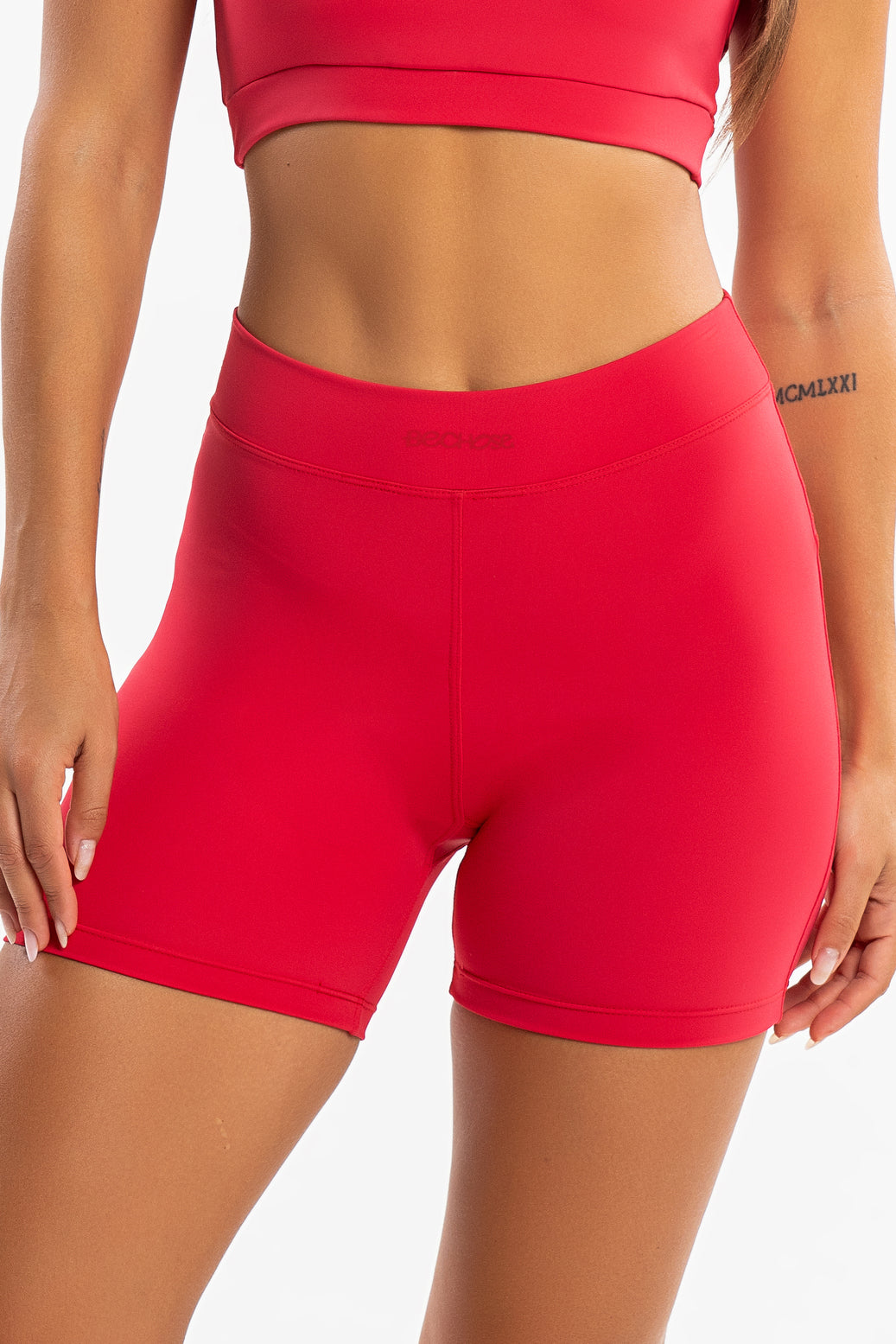 Shorts Peônia Vermelho Lichia — foto 1