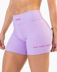 Shorts Perpétua Lilas Canelado — foto 1
