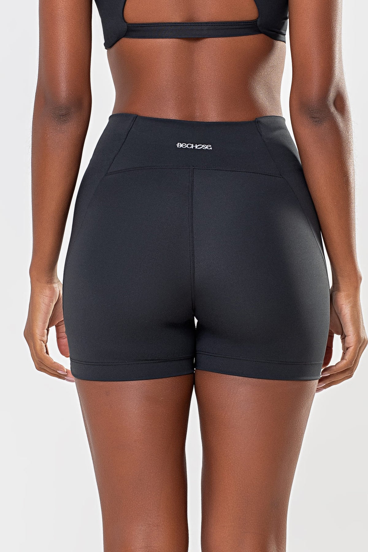 Shorts Hibisco Preto Fly — foto 4