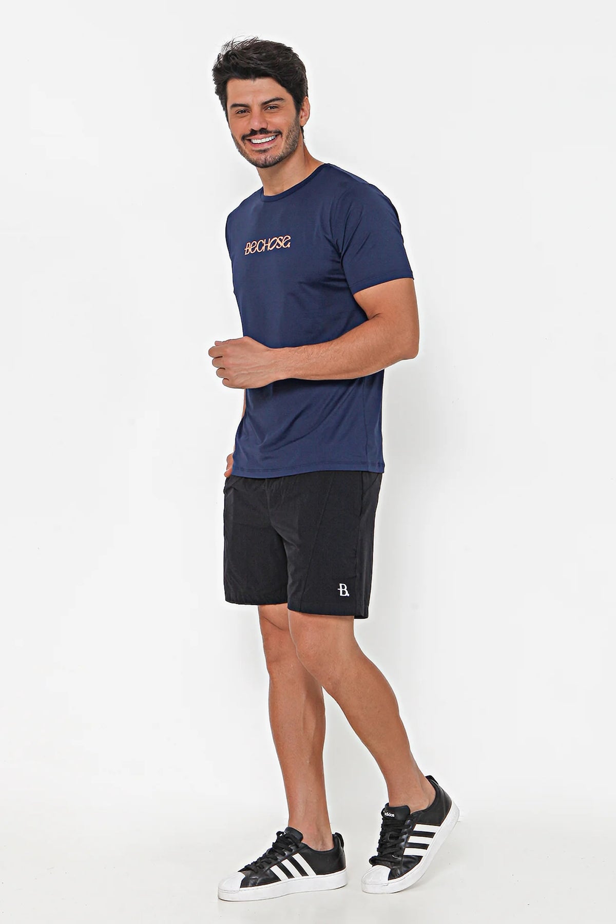 Camiseta Dry Bchose Marinho / Laranja — foto 5