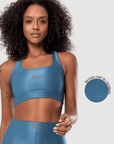Top Lotus Azul Jeans Glow — foto 1