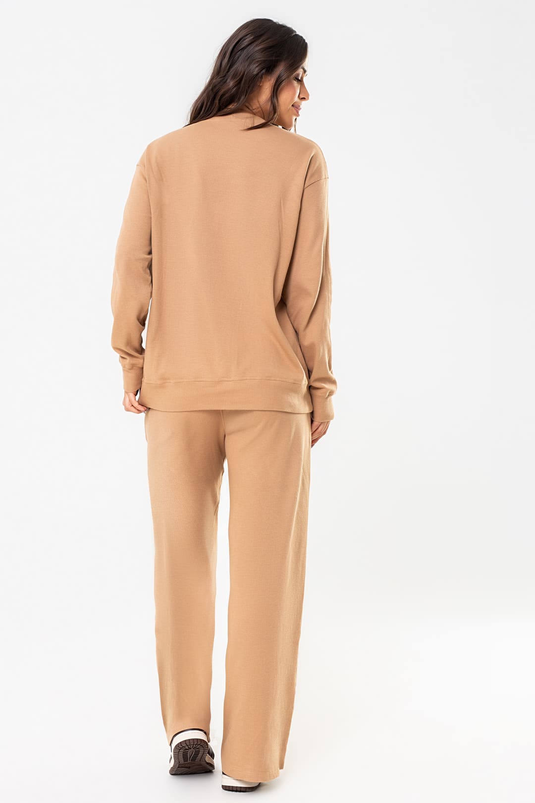 Conjunto Blusão E Calça Serena Caramelo — foto 7