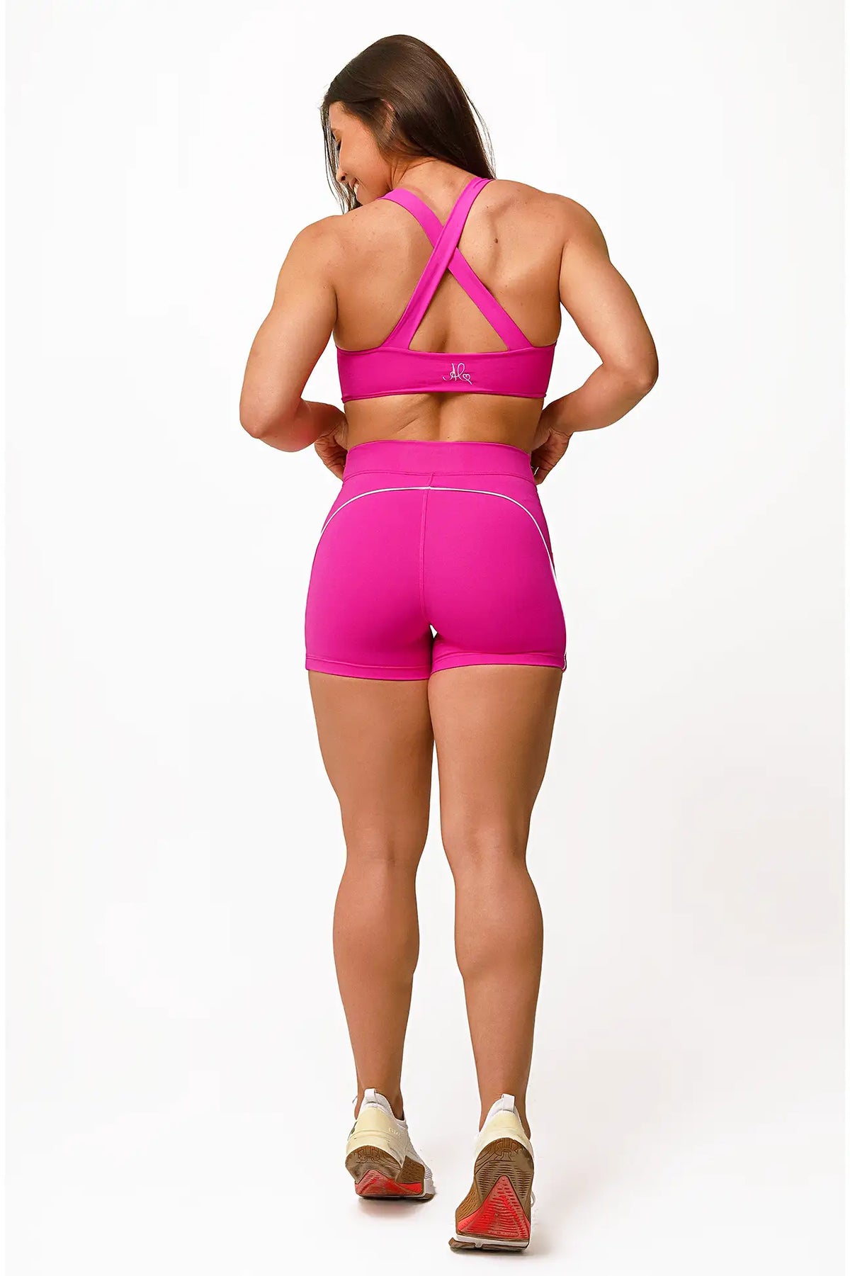 Top Aurora Pink / branco — foto 6