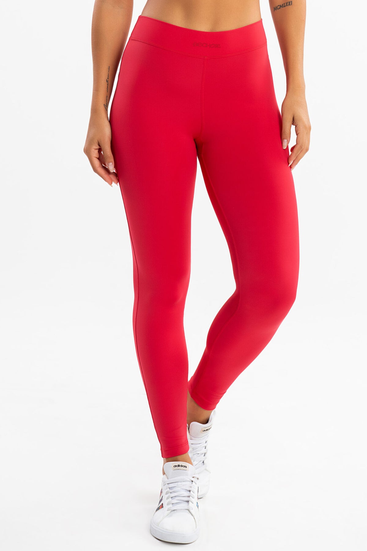 Legging Peônia Vermelho Lichia — foto 1