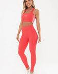 Top Lótus Vermelho Goiaba / Branco — foto 6