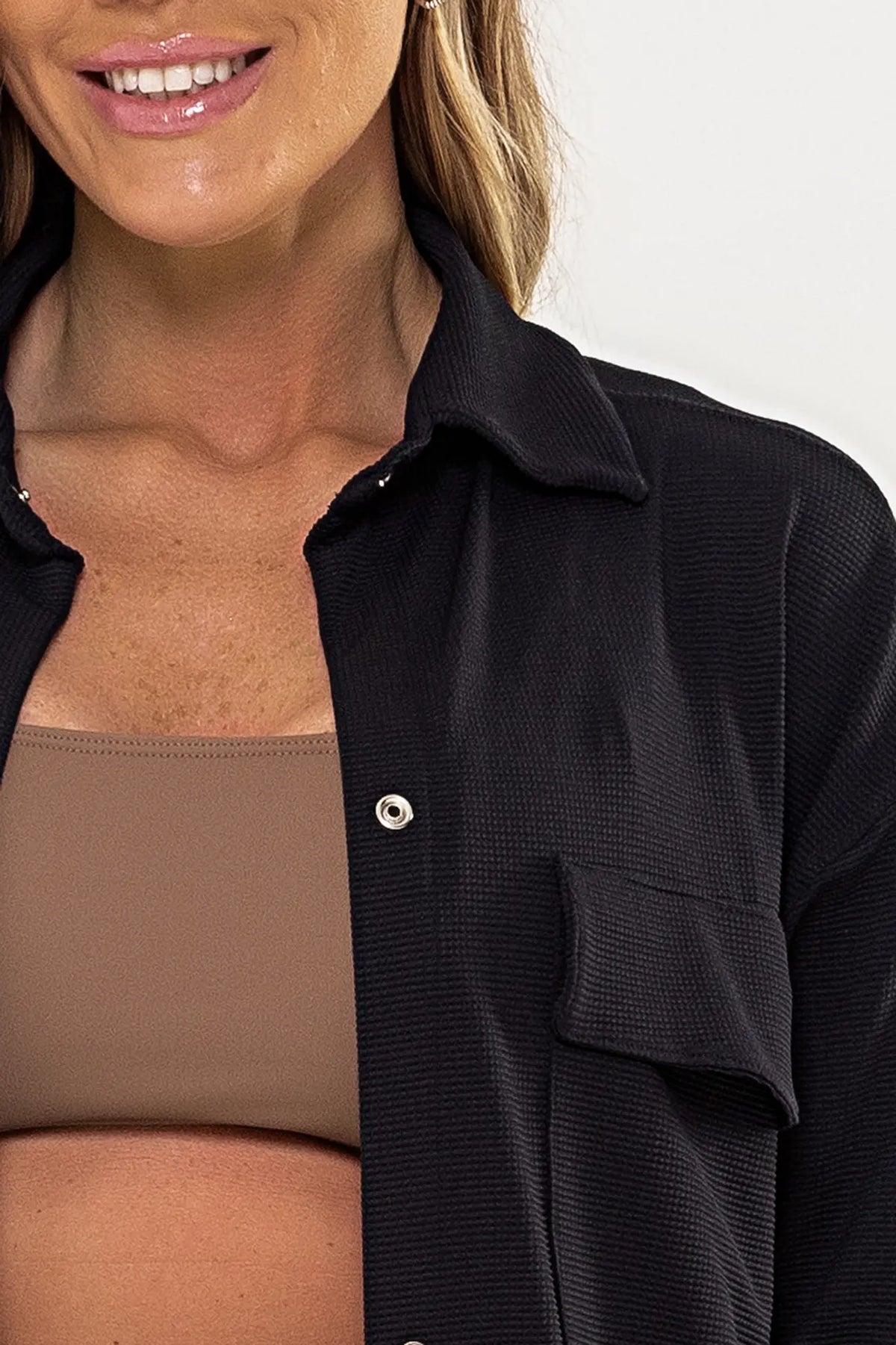 Camisa Violeta Preto — foto 3